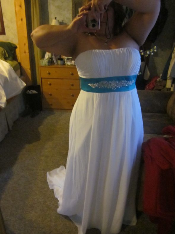 Show me your beach wedding dresses! :  wedding Dress 2