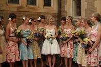 Is anyone else getting stressed out about the whole BM dress thing? :  wedding bridesmaids dresses Printed Bridesmaids