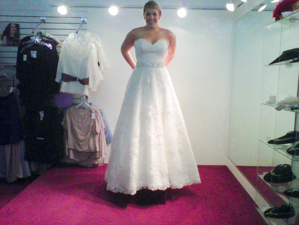I bought my dress today! :  wedding mori lee dress belt DressGlow