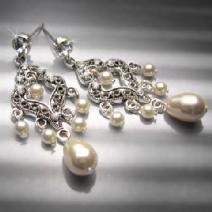 Can I see your chandelier earrings? :  wedding Colleen Earrings