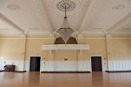 Ceremony/Reception in the same room??? :  wedding same room sangria seating ceremony reception Ballroom 35 Thumb