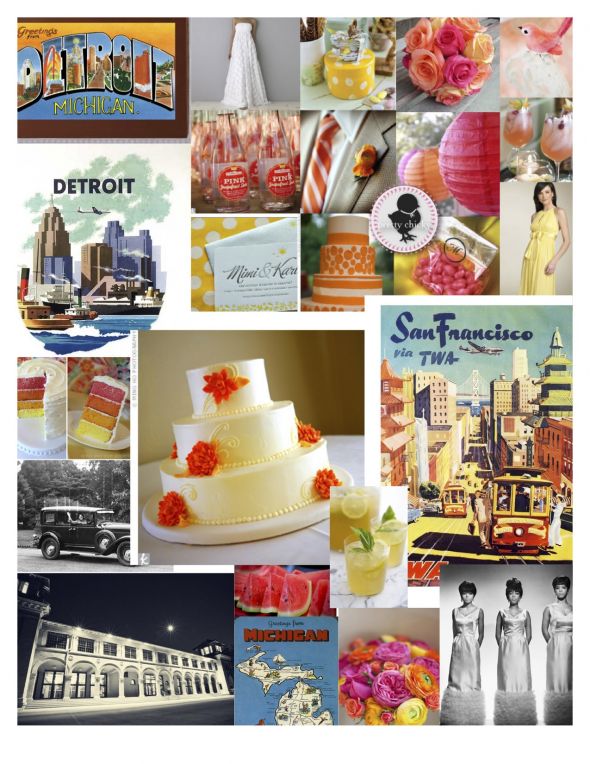 Reception/ Anniversary Party -- Is this a good idea? :  wedding michigan travel anniversary party reception Mood Board  Jan 2012