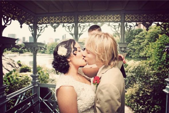 Big wedding or super tiny wedding? : wedding private intimate tight budget small guest list family Wedding Kiss