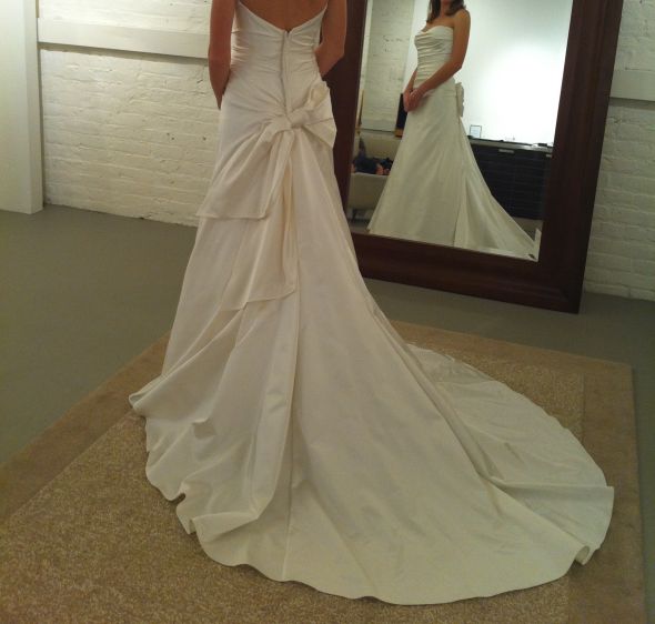 designer wedding dresses with bows. NEW- VWIDON couture designer