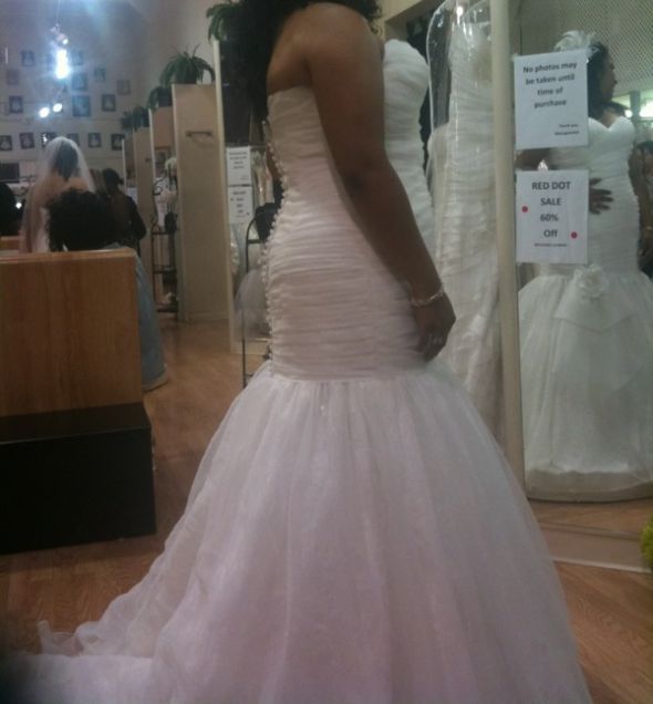 I said YES to the dress!!  - Mori Lee 1602 :  wedding mori lee 1602 plus size 1 WB 2