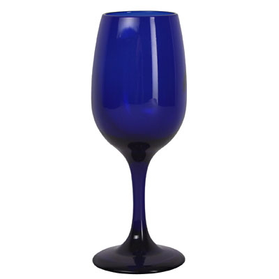 Cobalt Blue Wedding Shoes on Cobalt Blue Wine Glasses   Wedding Decor Glasses Navy Cobalt Blue