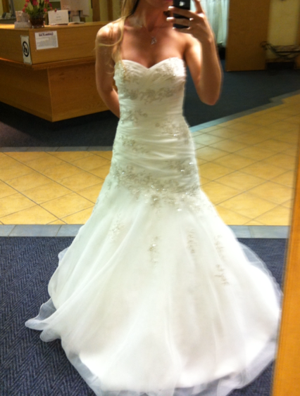 Need help - does this bridesmaid dress go with the style of my wedding gown? :  wedding Photo 1