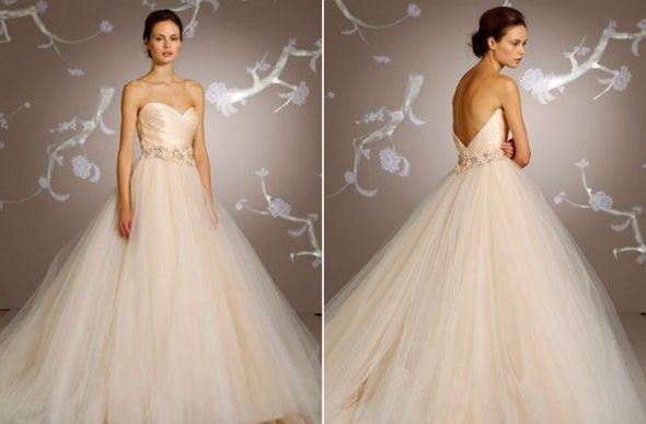 Share your favorite research dress vs. the one you bought! :  wedding Lazaro Ballgown
