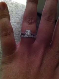 SHOW ME YOUR DIAMOND WEDDING BANDS! :  wedding diamond band carats Wedding Band