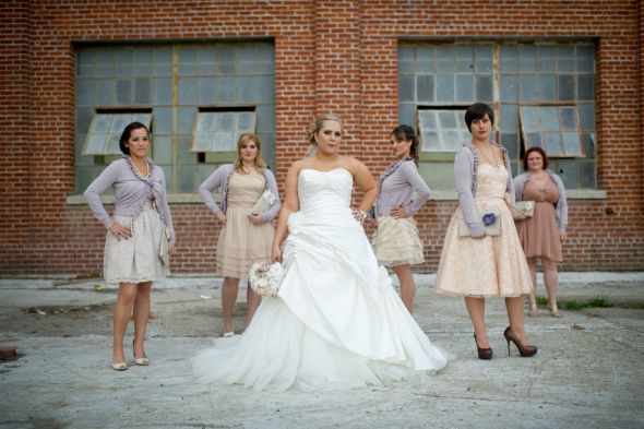 Mismatched Bridesmaids
