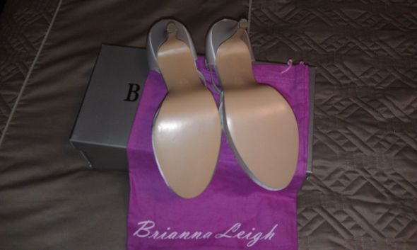 Brianna Leigh Alyssa sizes 8.5 and 9! BEAUTIFUL! :  wedding wedding shoes shoes heels brianna leigh size 85 size 9 dress IMAG0205