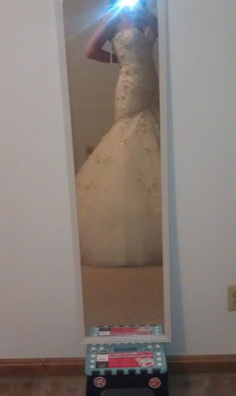 March Brides Dresses! Show it off :) :  wedding dress march wedding Side View