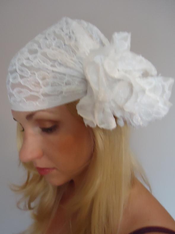 My vintage bridal cap