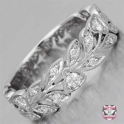 Anyone with an openwork wedding band? Pics Please!! :  wedding openwork weddingband 1