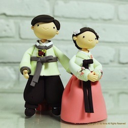 Korean & Japanese traditions...? :  wedding traditions korean japanese Etsy Caketopper