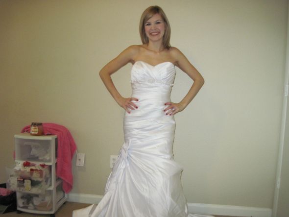 Please share pics of your WHITE dress :) :  wedding white wedding dress 016
