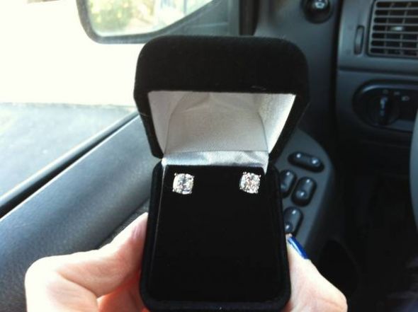 Got my earrings today!!!! :  wedding Earring2