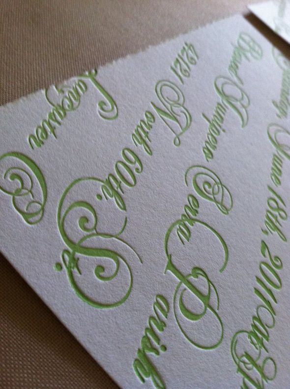 DIY Letterpress Invitations : wedding letterpress invitations diy 191354 1867105915278 1169954371 2239119 3016845 O