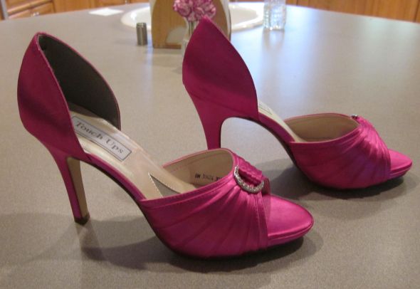 Color shoes with navy BM dresses? : wedding Bm Shoes
