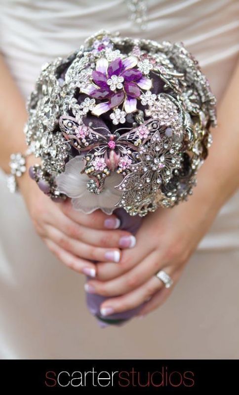 My brooch bouquet that I made
