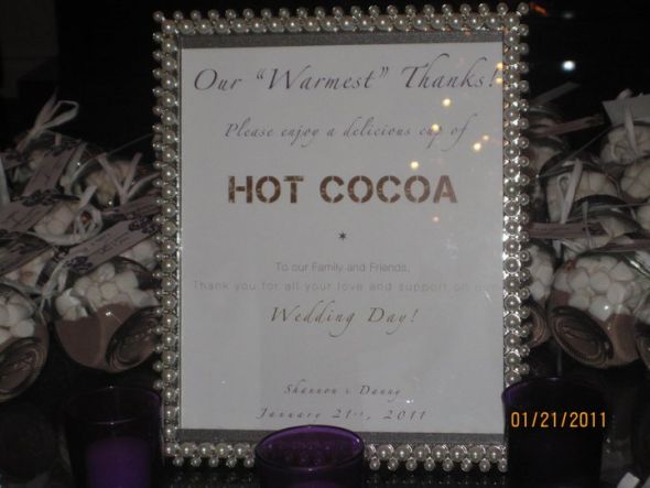 Hot Cocoa Favor :  wedding favor winter diy white 166607 656947240665 36401168 36509922 5759257 N
