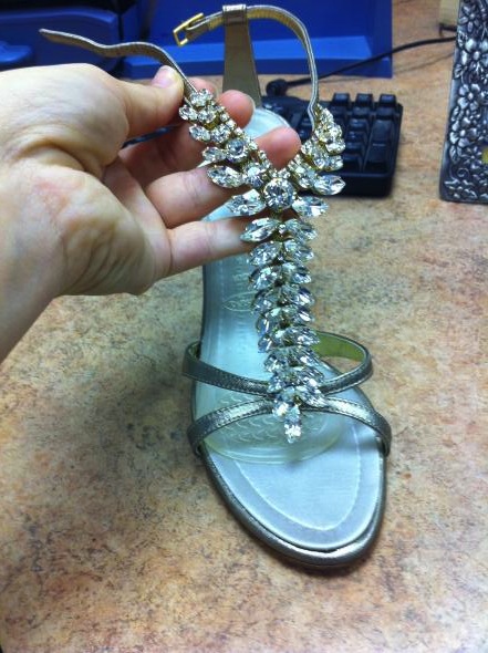 My Giuseppe Zanotti Wedding Shoes!