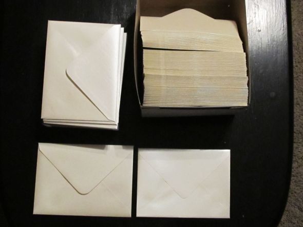 Outer and Inner Metallic Envelopes :  wedding envelope outer inner metallic stardream ivory invitations WEDDING 008
