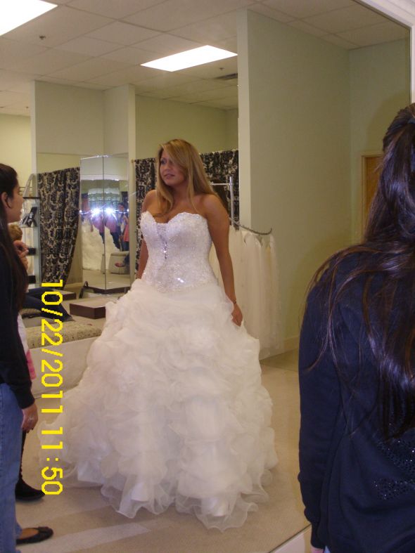 picked the first dress i tried on...