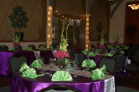 Purple Green and Ivory Table linens for sale wedding tablecloth table 