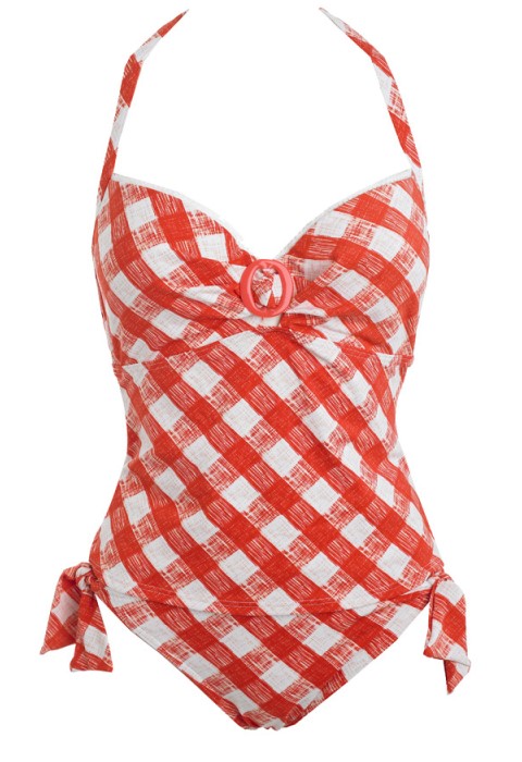 How modest are you in your clothing? :  wedding Floozie20gingham20tankini