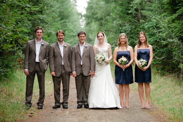 Navy/champagne bridesmaids - what color for men? :  wedding DD1 0663