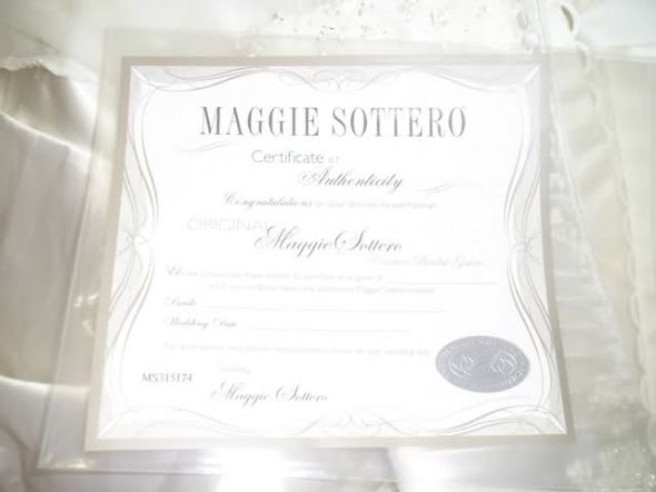Maggie Sottero Sabelle Street Size: Size 4 Will sell for $1,400.00 :  wedding maggie sottero sabelle street size size 4 white 24cdxsj