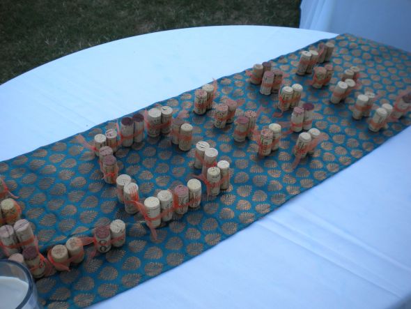 Blissfully ever after! :  wedding diy flip flops dessert stands program welcome bags reception tent food ceremony Weddingbee 4