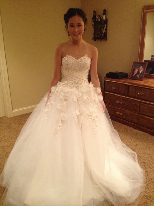 Should I go with my current Cathedral veil or buy a short one instead?