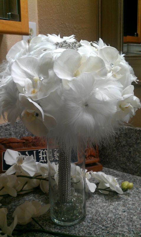 Feather Bouquets | Weddingbee Photo Gallery