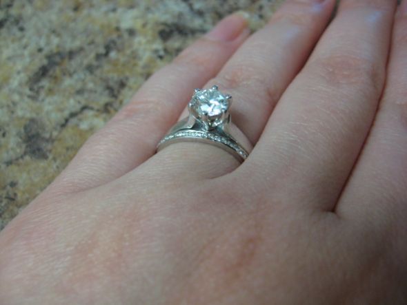 SHOW ME YOUR DIAMOND WEDDING BANDS! :  wedding diamond band carats Set1