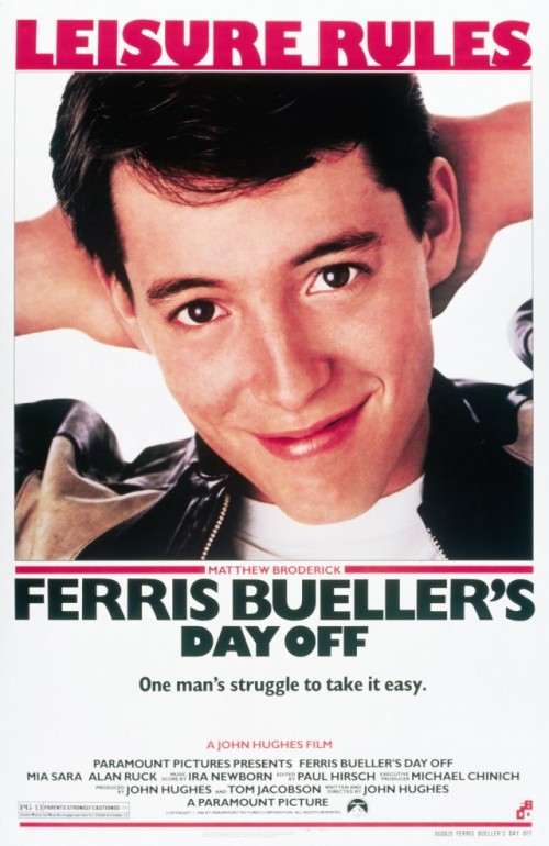40 something roll call :  wedding Ferris Buellers Day Off Movie Poster 1