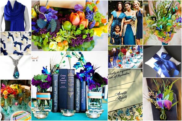 Cobalt Blue & Teal