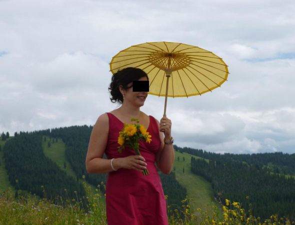 Yellow Paper Parasols :  wedding parasols umbrellas outdoors Parasols