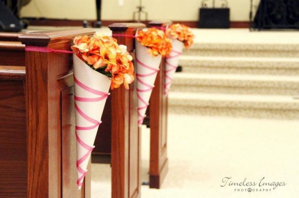 We're MARRIED!!!! Pic heavy!!! :  wedding married pics shoes guestbook bouquet pew cones hangers cake exit 308700 225618860832027 115077371886177 626479 306307970 N