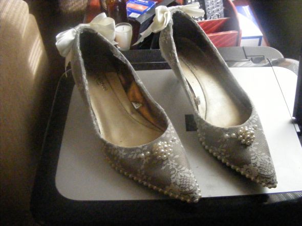 my diy wedding shoes