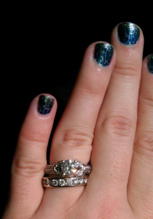 antique/art deco rings- will my infatuation last? :  wedding Ringandguardandband