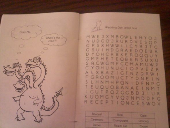 I finished my Kids Activity Book!!  - Pic Heavy :  wedding kids reception activities childrens book children 11