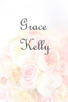 What are you doing for centerpieces? : wedding Grace Kelly
