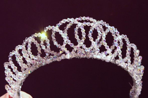 Swarovski crystal tiara