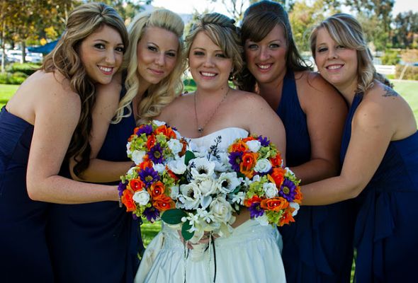 Share Your Bridesmaids Hair Do & Dresses : wedding bridesmiad hair style look Wedding Photos 25