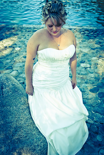 Size 12/14 (street size) brides: Post your dress pics! :  wedding wedding dress size 12 size 14 hourglass petite photos pictures pics ball gown 1 a line 1 Wedding Photos   31