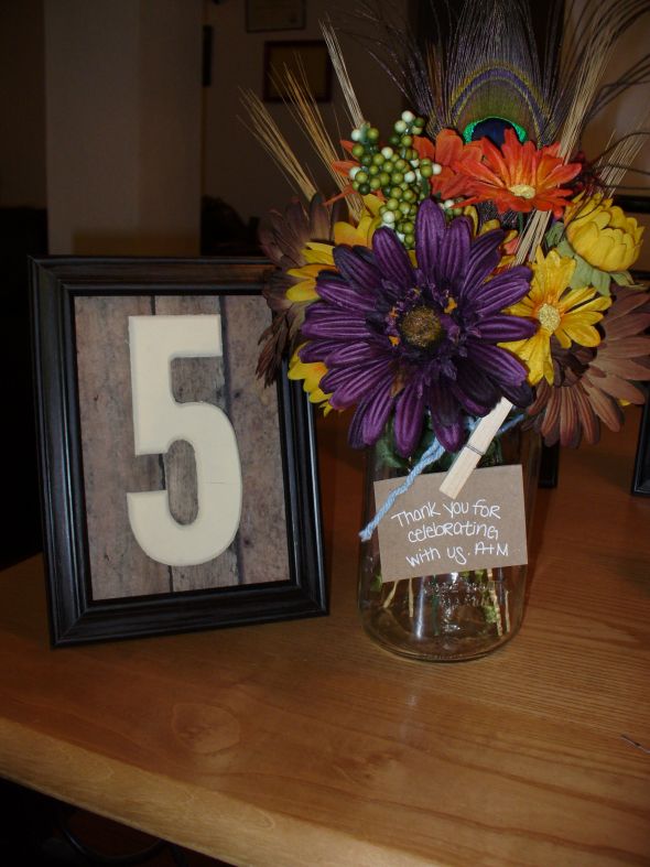 Rustic Table Numbers wedding diy wood table numbers picture frames 