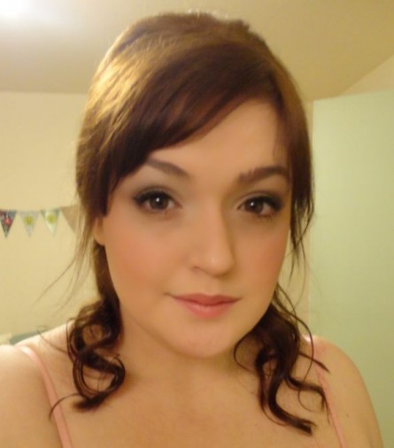First DIY Makeup trial, any advice is welcome! :  wedding makeup DSC00392