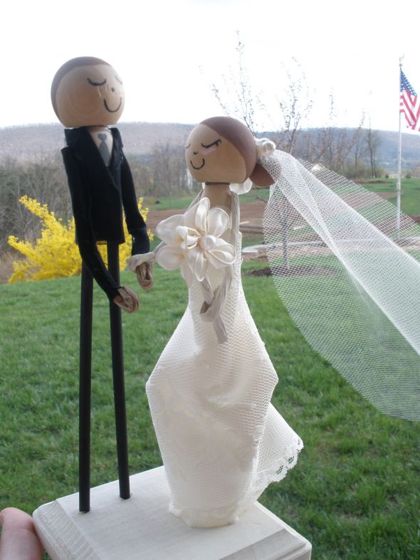 My DIY Cake Topper :  wedding April 2011 012